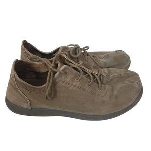 Crocs Mens 12 Brown Canvas Lace Up Low Top Casual